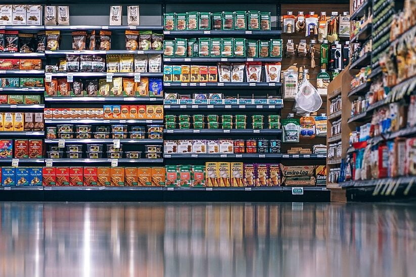 aisle, background, buy