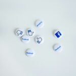 facebook button pins